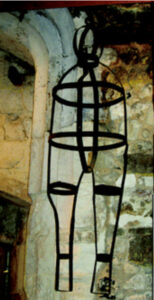 “Jack the Painter’s’ gibbet irons.